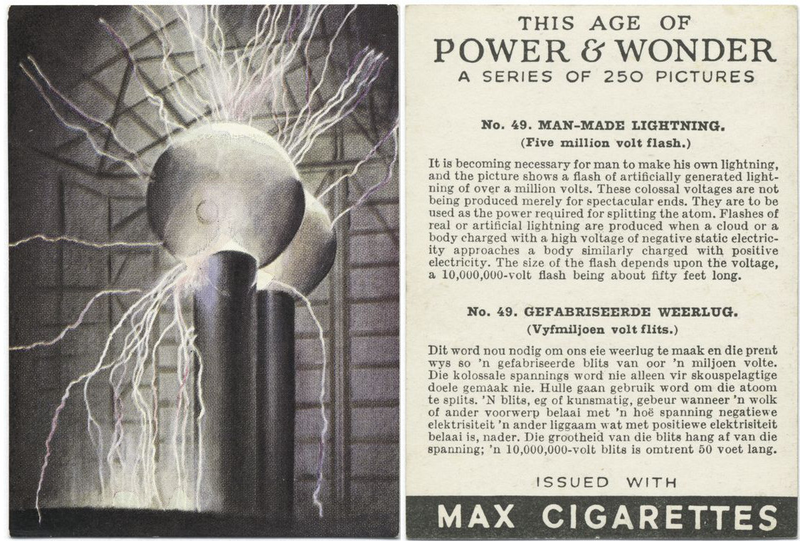 Illustration for article titled Vintage Art Deco cigarette cards celebrate your great-grandparents' romance with science